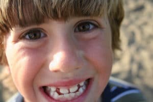 enfant qui sourit